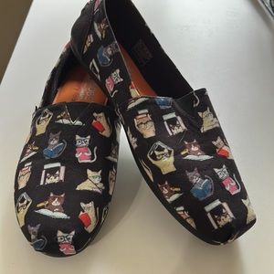 Bobs from Skechers Memory Foam Cat Slip Ons womens 10
